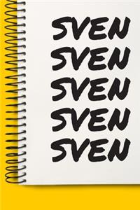 Name SVEN A beautiful personalized