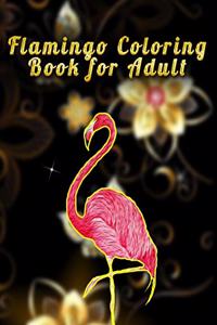 Flamingo Coloring Book for Adult