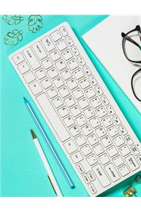 Large Contemporary Teal Planner For the Aspiring Solopreneur