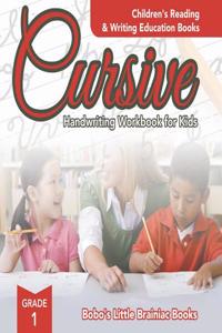 Cursive Handwriting Workbook for Kids Grade 1