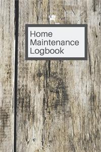 Home Maintenance Logbook