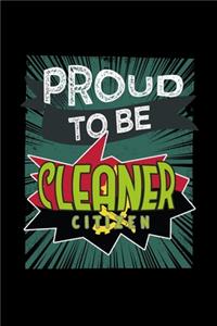 Proud to be cleaner citizen