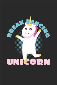 Breakdancing unicorn