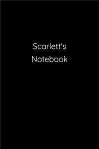 Scarlett's Notebook