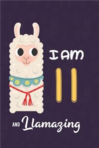 I am 11 and Llamazing