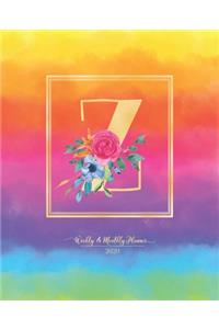 Weekly & Monthly Planner 2020 Z