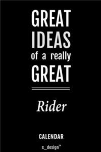 Calendar for Riders / Rider
