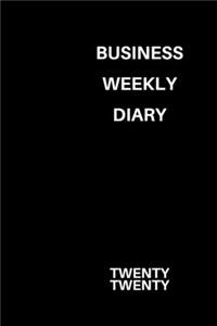 Business Weekly Diary Twenty Twenty