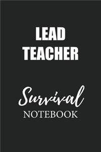 Lead Teacher Survival Notebook