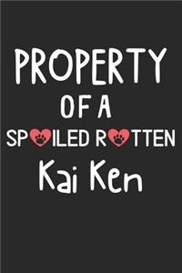 Property Of A Spoiled Rotten Kai Ken