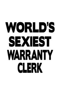 World's Sexiest Warranty Clerk