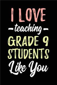 I Love Teaching Grade 9 Students Like You