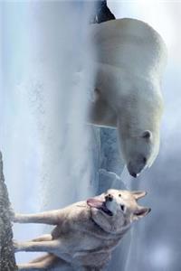 Cool Wolf and Polar Bear in the North Journal