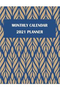 Monthly Calendar 2021 Planner