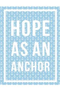Hope as an anchor