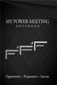 Power Meeting Notebook