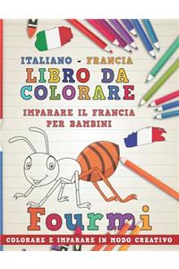 Libro Da Colorare Italiano - Francia. Imparare Il Francia Per Bambini. Colorare E Imparare in Modo Creativo