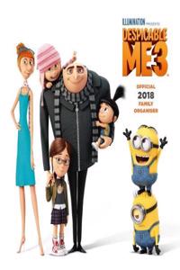 Despicable Me 3 Official 2018 Family Organiser Calendar - Fa
