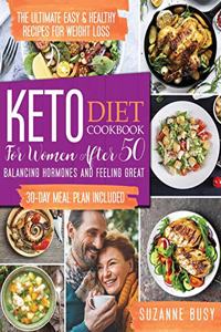 Keto Diet Cookbook for Women After 50