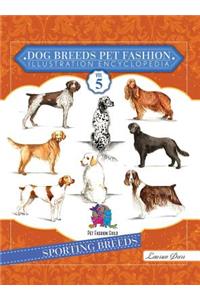 Dog Breeds Pet Fashion Illustration Encyclopedia