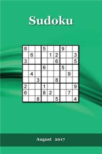Sudoku: August 2017
