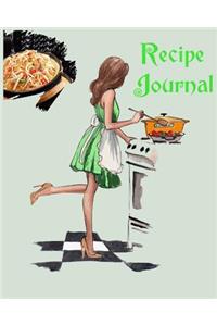 Recipe Journal ( Notebook Blank Cook Book )