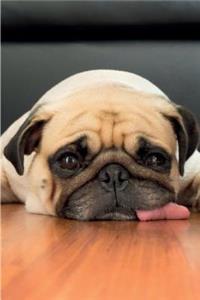 Cute Pug Notebook & Journal. Productivity Work Planner & Idea Notepad