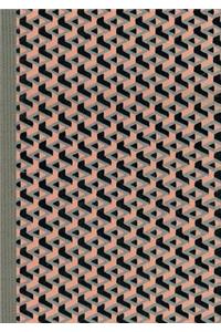 Carnet Ligné Motif Trompe-l'Oeil, Papier Peint 18e