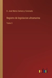 Registro de legislacion ultramarina