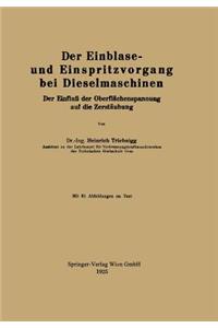 Der Einblase- Und Einspritzvorgang Bei Dieselmaschinen: Der Einfluß Der Oberflächenspannung Auf Die Zerstäubung