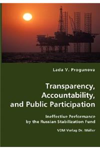 Transparency, Accountability and Public Participation