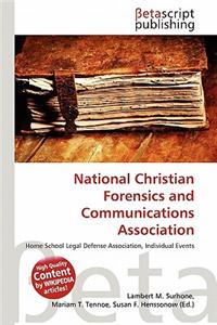 National Christian Forensics and Communications Association