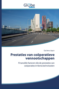 Prestaties van coöperatieve vennootschappen