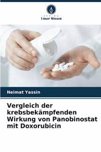 Vergleich der krebsbekämpfenden Wirkung von Panobinostat mit Doxorubicin