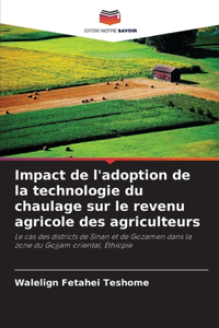 Impact de l'adoption de la technologie du chaulage sur le revenu agricole des agriculteurs