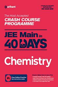 40 Days Crash Course for JEE Main Chemistry