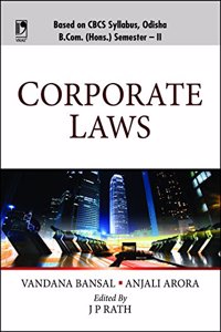 CORPORATE LAWS (FOR B.COM (HONS.), SEM.-2, UTKAL UNIVERSITY, ODISHA)