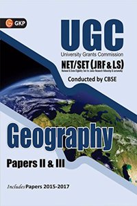 UGC NET/SET (JRF & LS) Geography Paper II and III (Guide) 2018