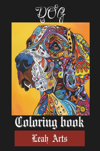 Coloring Book Dog　Mandra