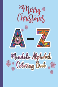 Christmas Mandala Alphabet Coloring Book