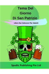 Tema Del Giorno Di San Patrizio Libro Da Colorare Per Adulti