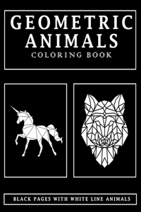 Geometric Animals Coloring Book