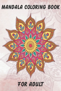 Mandala Coloring Book For Adult