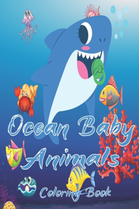 Ocean Baby Animals Coloring Book