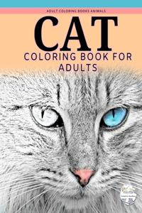 Adult coloring books animals, cat coloring books for adults