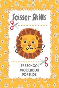 Scissor skills preschool workbook