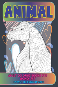 Adult Coloring Books for Women Art - Animal - Stress Relieving Designs