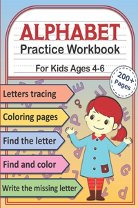 Alphabet Practice Workbook for Kids