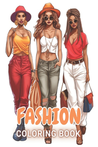 Fashion Coloring Book for Girls