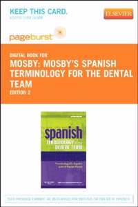 Spanish Terminology for the Dental Team - Elsevier eBook on Vitalsource (Retail Access Card)